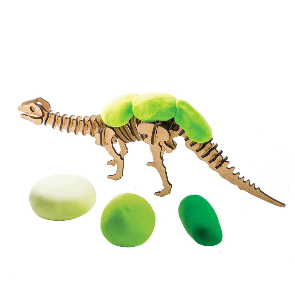 Clay Dinosaur Series 3D Puzzle Modeling Childrens Manual DIY Rubber Color Mud Toys Image 2