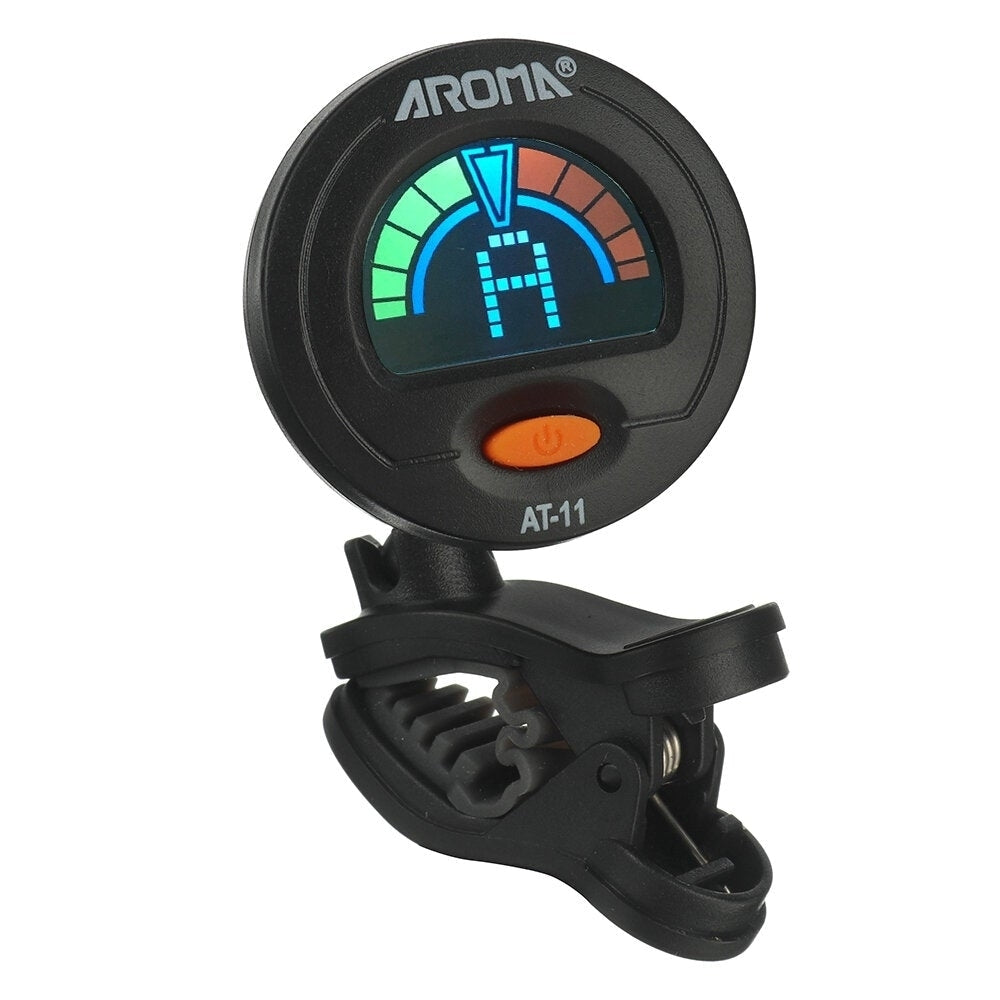 Clip-on Tuner Color Screen for Chromatic Guitar Bass Ukulele Violin Image 4