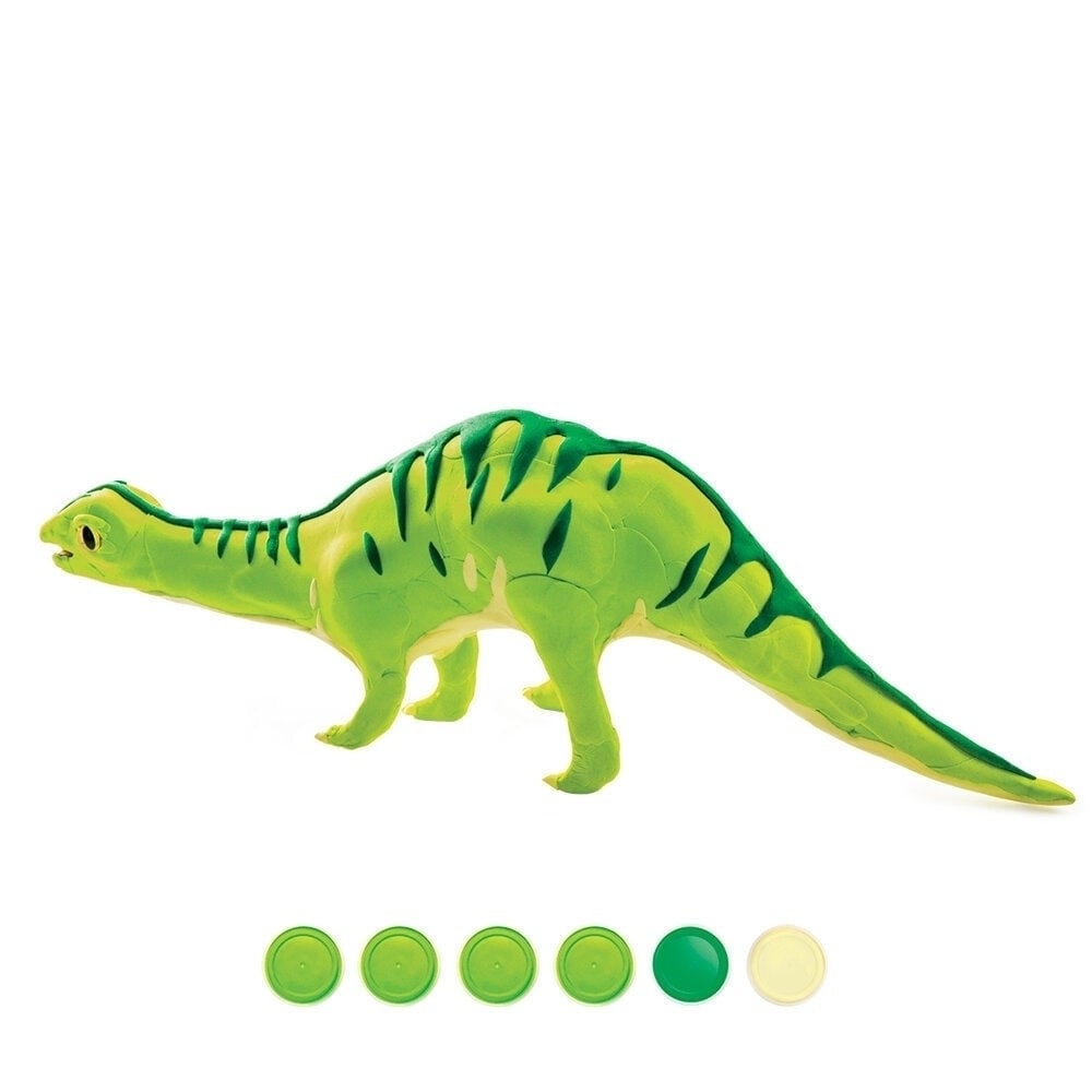 Clay Dinosaur Series 3D Puzzle Modeling Childrens Manual DIY Rubber Color Mud Toys Image 8