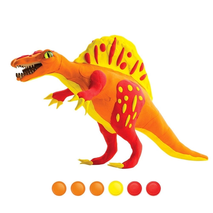 Clay Dinosaur Series 3D Puzzle Modeling Childrens Manual DIY Rubber Color Mud Toys Image 12