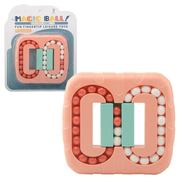 Creative Rotating Magic Bean Early Educational Puzzle Game Decompression Solving Puzzle Novelty Toys Children Adult Image 6