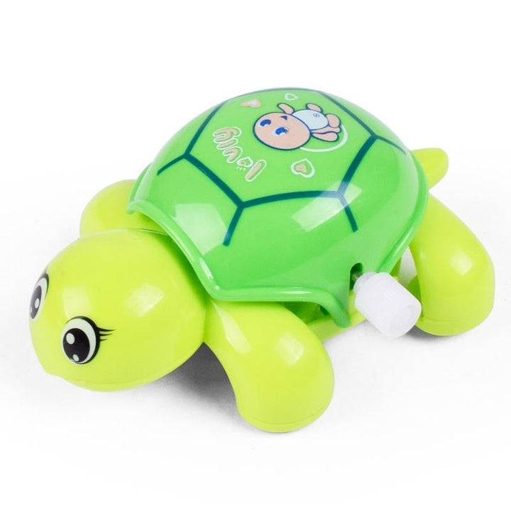 Cute Cartoon Animal Clockwork Turtle Mini Crawling Wind Up Kids Educational Classic Toy Random Color Image 4