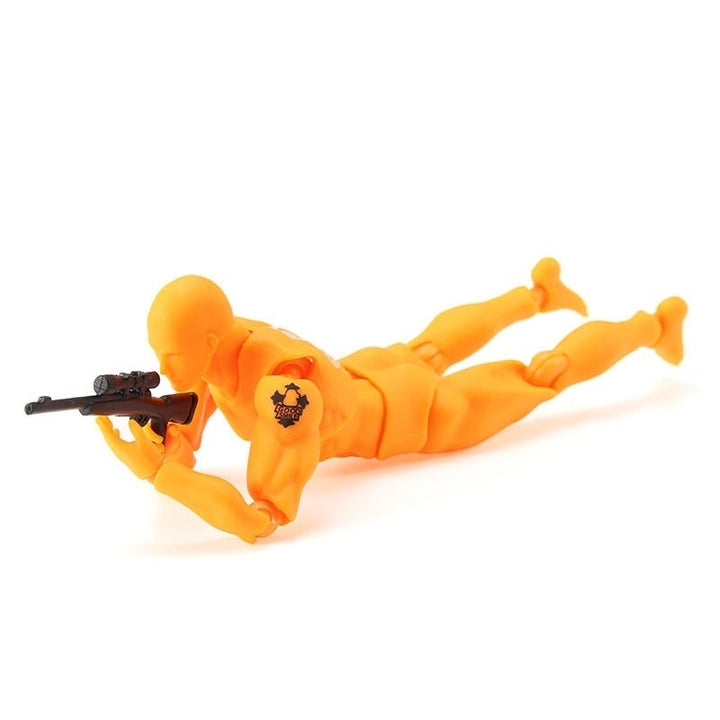 Deluxe Edition Orange Male Style PVC Action Figure Toys Collectible Model Dolls Toy Image 4