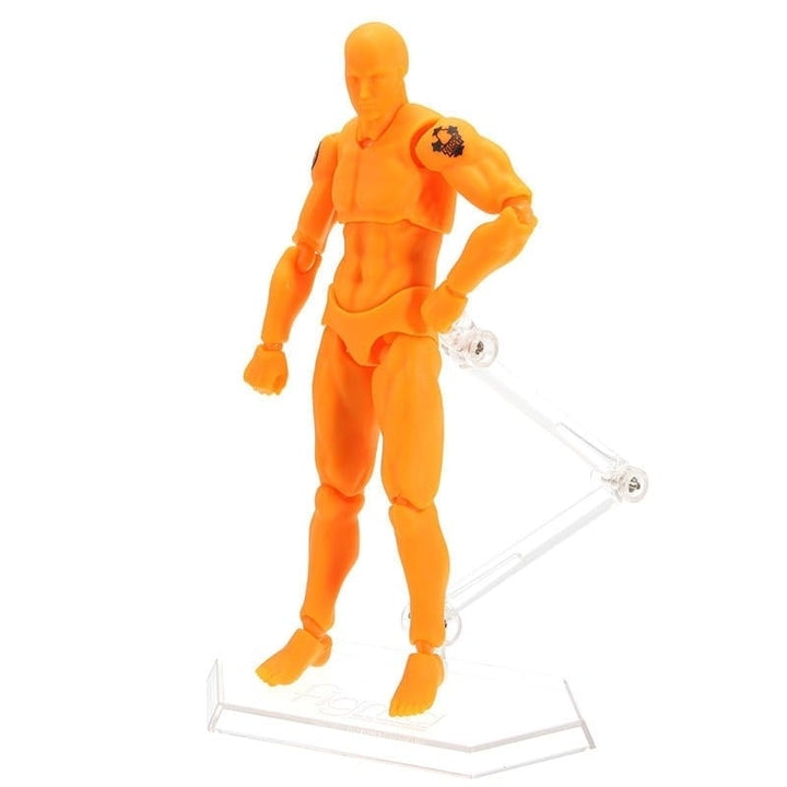Deluxe Edition Orange Male Style PVC Action Figure Toys Collectible Model Dolls Toy Image 6