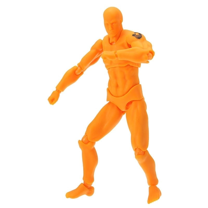 Deluxe Edition Orange Male Style PVC Action Figure Toys Collectible Model Dolls Toy Image 7