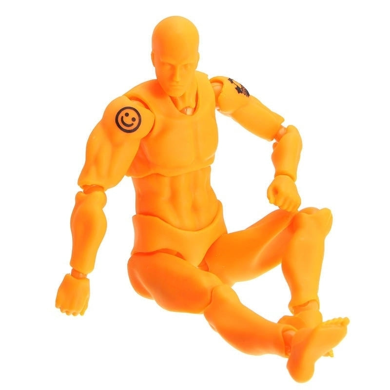 Deluxe Edition Orange Male Style PVC Action Figure Toys Collectible Model Dolls Toy Image 9
