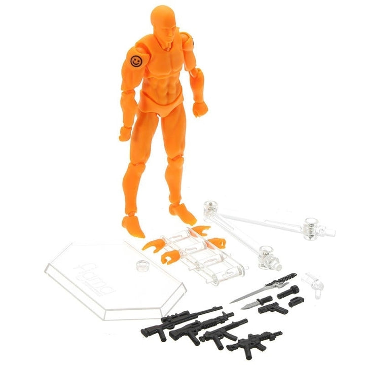 Deluxe Edition Orange Male Style PVC Action Figure Toys Collectible Model Dolls Toy Image 10