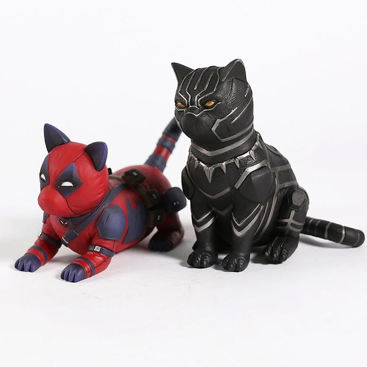 Creative Decoration Action Figure Collectible Cat Model Toys Image 2