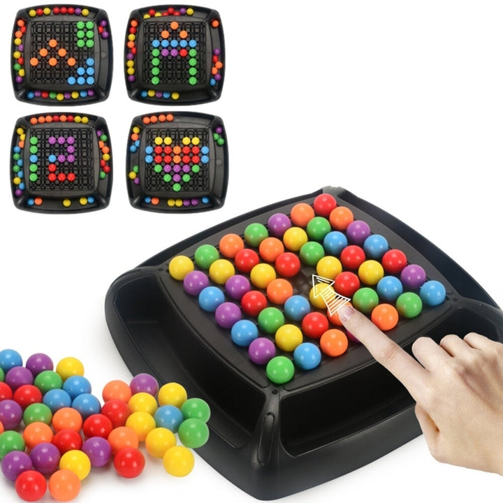 Desktop Butt-to-play Game Rainbow Ball Puzzle Toy for Chlidren Toys Image 2