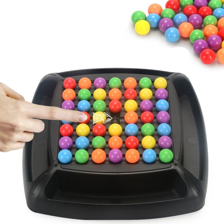 Desktop Butt-to-play Game Rainbow Ball Puzzle Toy for Chlidren Toys Image 3