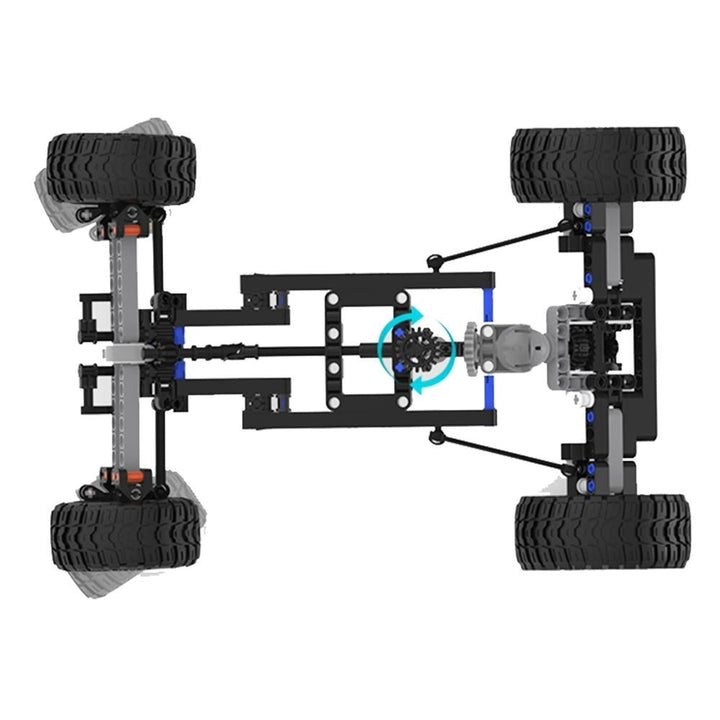 Desert Racing Car Off-Road Vehicle Blocks Toys Image 6