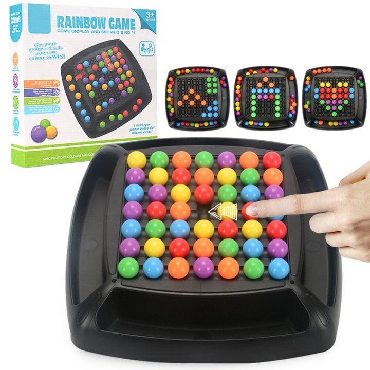 Desktop Butt-to-play Game Rainbow Ball Puzzle Toy for Chlidren Toys Image 4