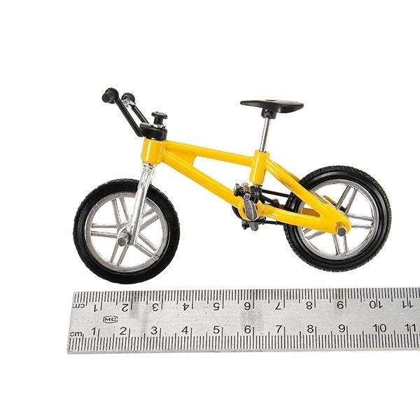 Creative Simulation Mini Alloy Bicycle Finger Forklift Toy Multi-color Kids Gift Sports Image 2