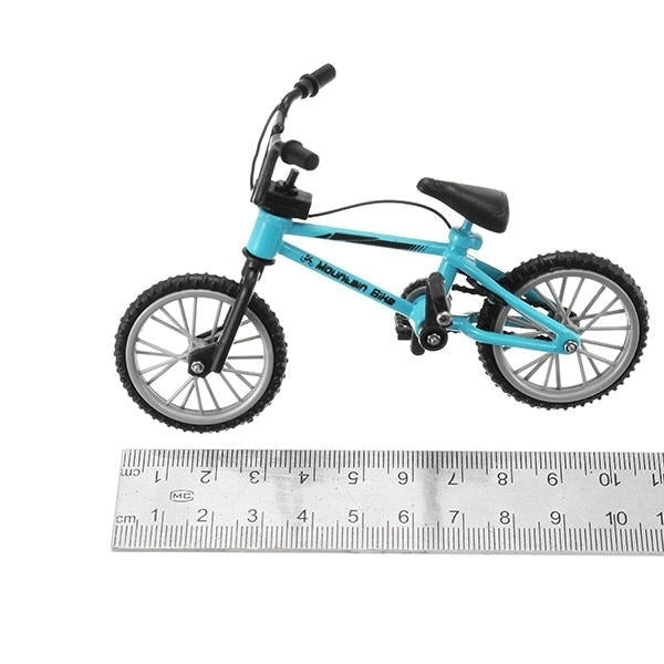 Creative Simulation Mini Alloy Bicycle Finger Forklift Toy Multi-color Kids Gift Sports Image 3