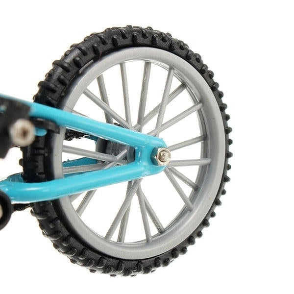 Creative Simulation Mini Alloy Bicycle Finger Forklift Toy Multi-color Kids Gift Sports Image 6