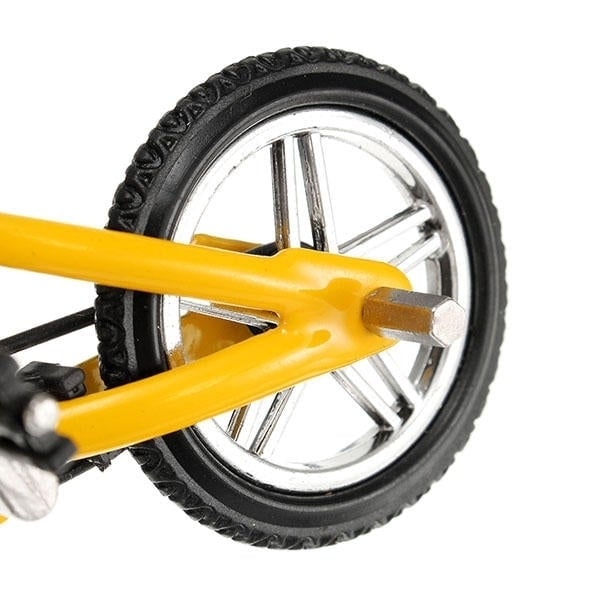 Creative Simulation Mini Alloy Bicycle Finger Forklift Toy Multi-color Kids Gift Sports Image 8