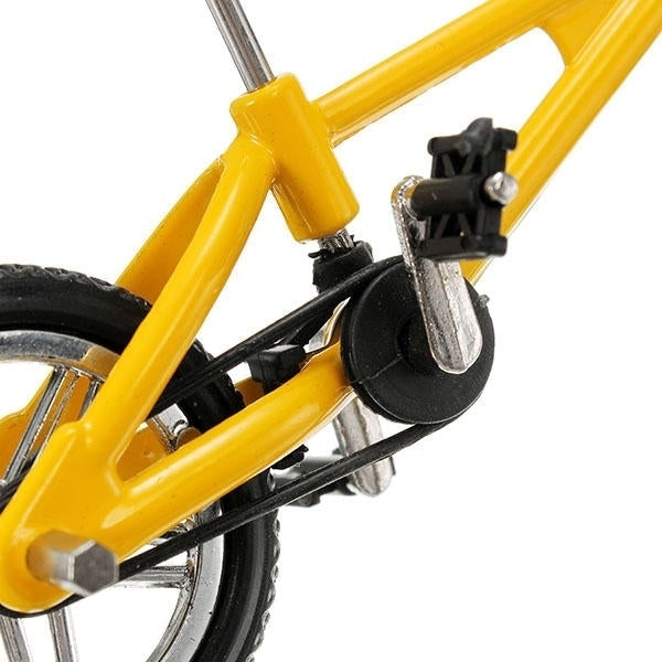 Creative Simulation Mini Alloy Bicycle Finger Forklift Toy Multi-color Kids Gift Sports Image 10