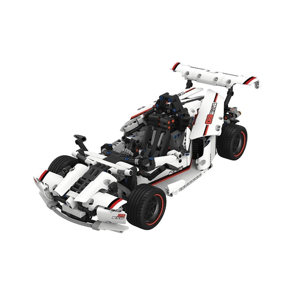 DIY Assembled APP Control RC Car Building Blocks On-Road Vehicles Toys Image 2