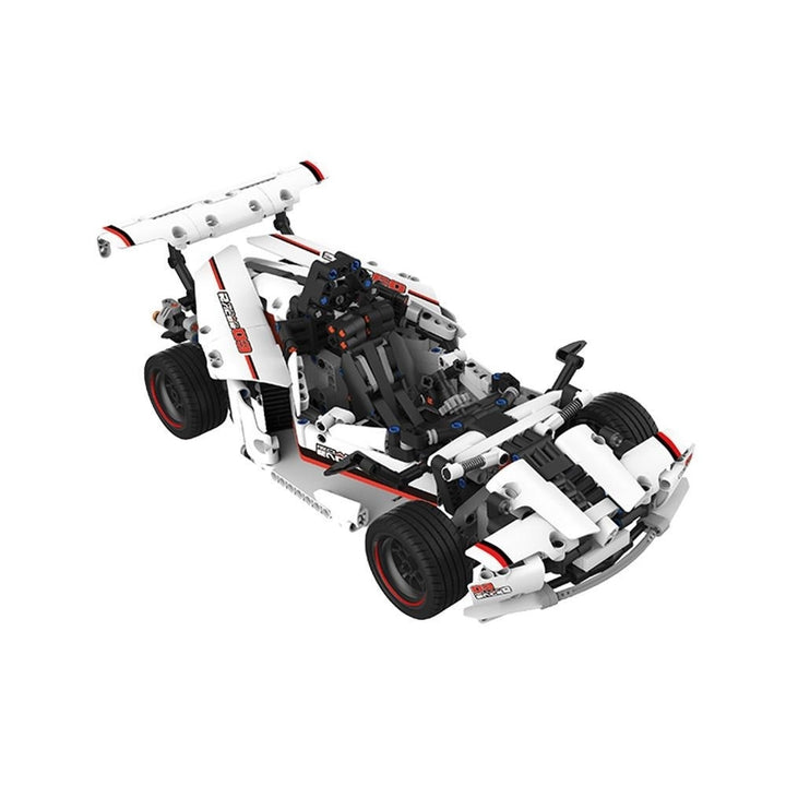 DIY Assembled APP Control RC Car Building Blocks On-Road Vehicles Toys Image 3
