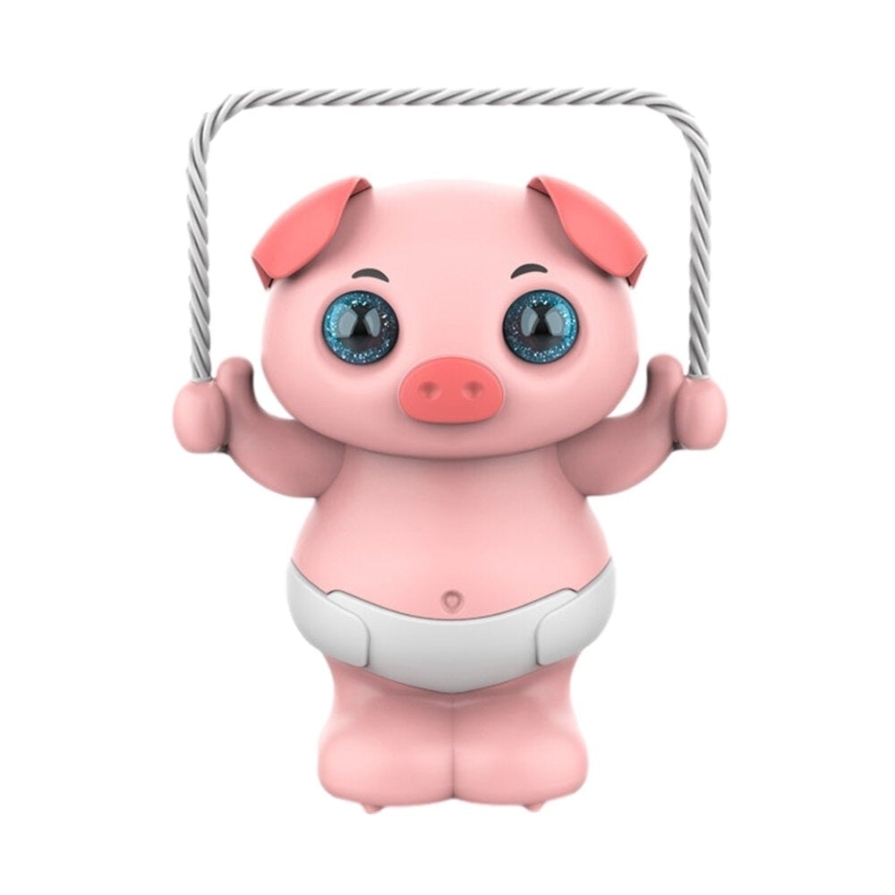 Cute electric dancing pet voice control skip the piggy dog educational toy with light and music childrens gift Image 1