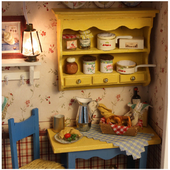 DIY Doll House Cottage Long Holiday Series Toy Gift Indoor Toys Image 4