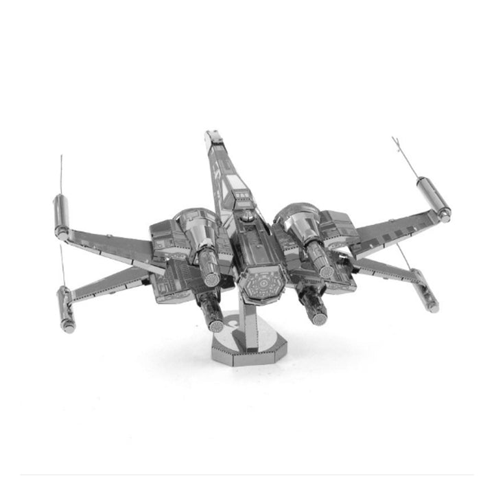 DIY Metal Assembly Model 3D Three-dimensional Puzzle X-wing Fighter Indoor Toys Image 3