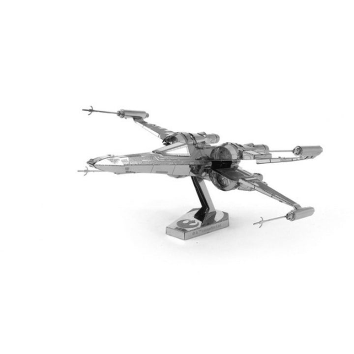 DIY Metal Assembly Model 3D Three-dimensional Puzzle X-wing Fighter Indoor Toys Image 4