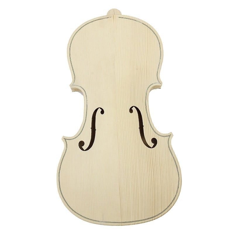 DIY Natural Solid Wood Violin Fiddle 4,4 Size Kit Spruce Top Maple Back Fiddle Image 4