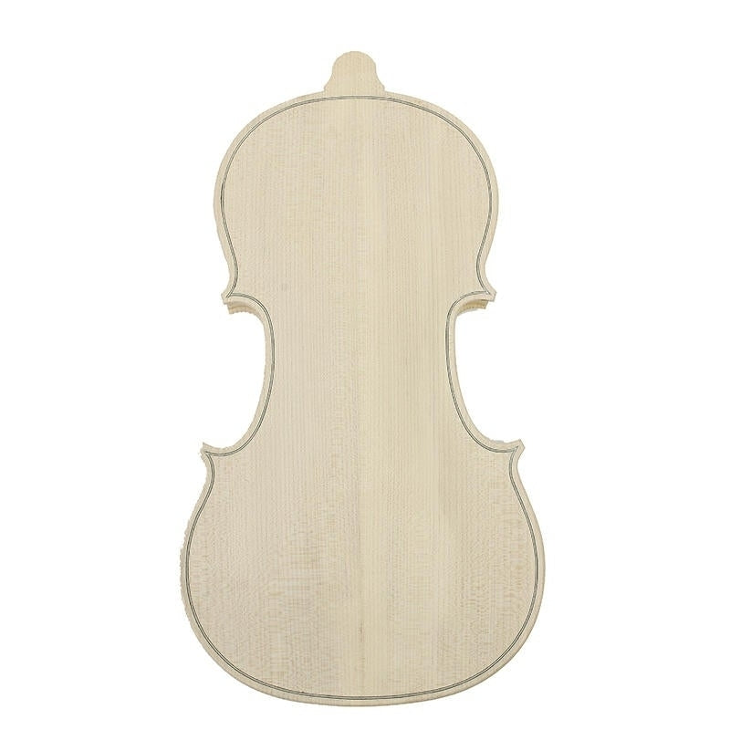 DIY Natural Solid Wood Violin Fiddle 4,4 Size Kit Spruce Top Maple Back Fiddle Image 4