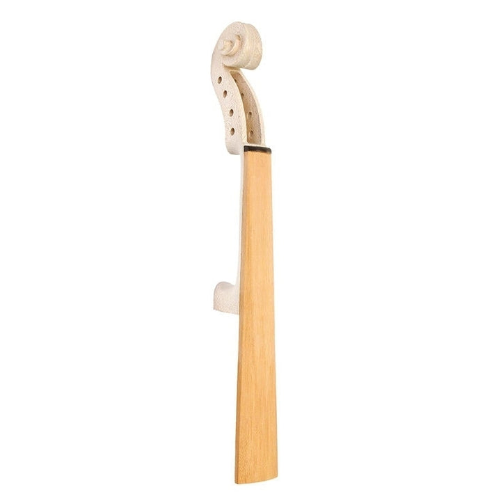 DIY Natural Solid Wood Violin Fiddle 4,4 Size Kit Spruce Top Maple Back Fiddle Image 7