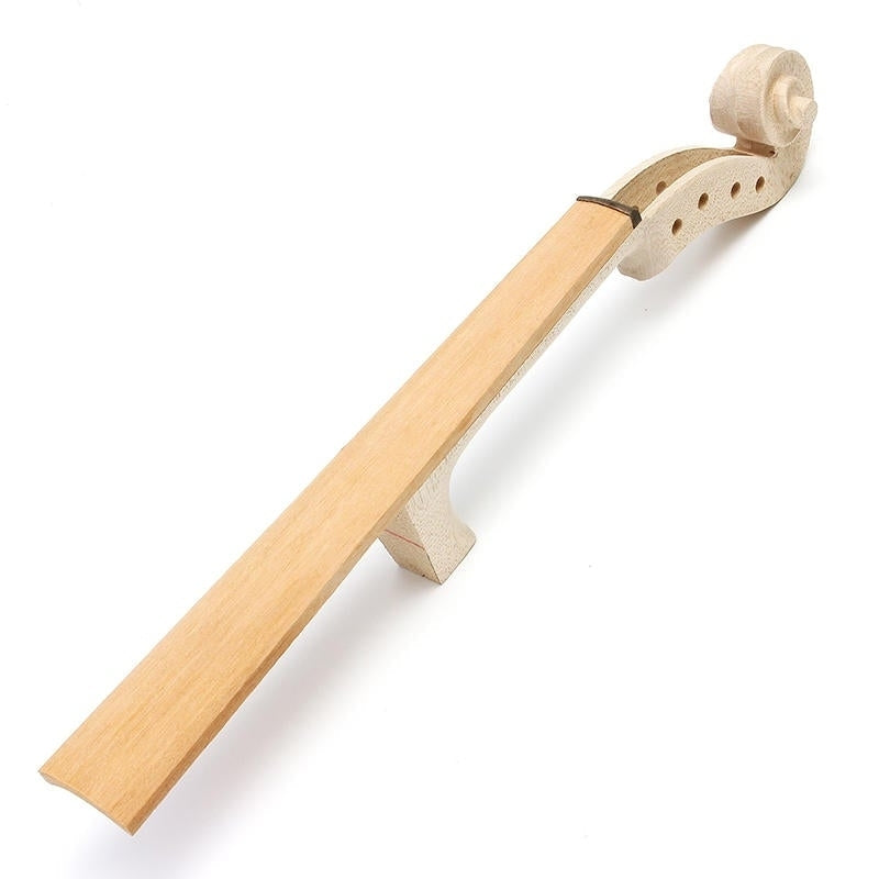 DIY Natural Solid Wood Violin Fiddle 4,4 Size Kit Spruce Top Maple Back Fiddle Image 8