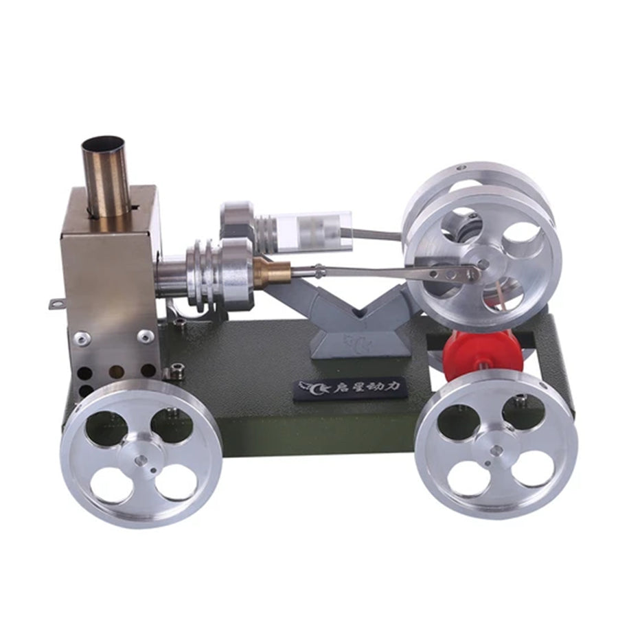 DIY Stirling Engine Full Metal Car Assembly Model Toys Educational Toys Image 1