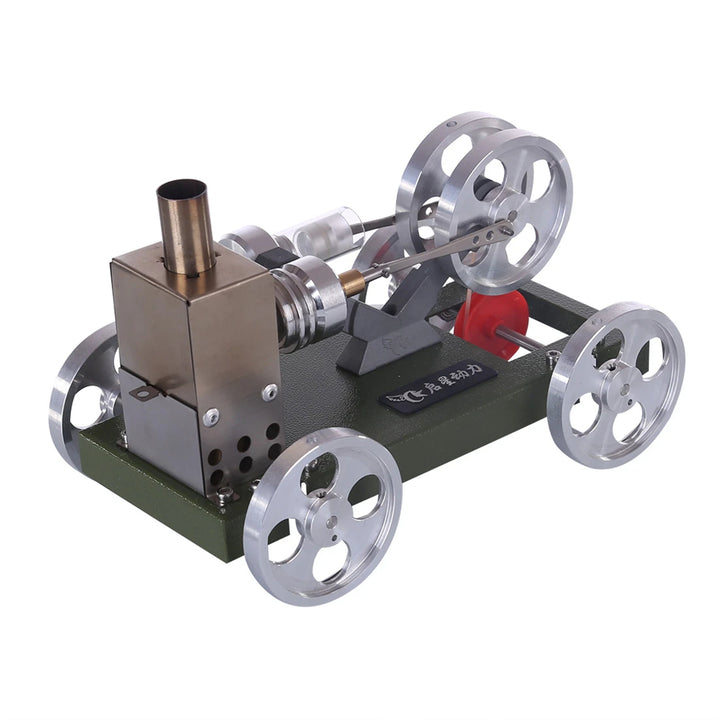 DIY Stirling Engine Full Metal Car Assembly Model Toys Educational Toys Image 2