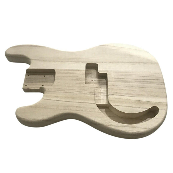 DIY Unfinished Maple Wood Electric Guitar Bass Barrel Body for Guitar Replace Parts Image 6