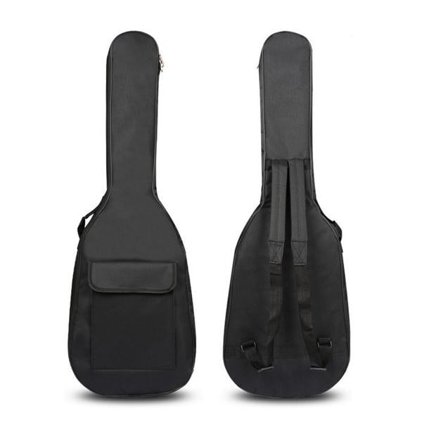 Double Straps Padded Electric Bass Bag Soft Case Backpack for 41" 42" Bass Image 1