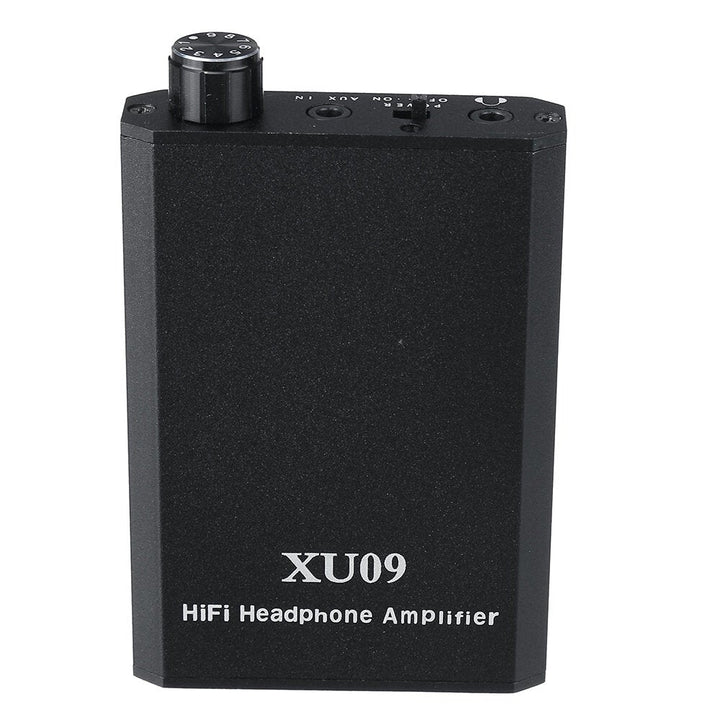 Earphone Amplifier Rechargeable High Performance Stereo XU09 Portable Headphone Amplifier Built-in Battery for Laptop PC Image 2