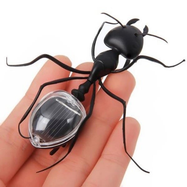 Educational Solar powered Ant Energy-saving Model Toy Children Teaching Fun Insect Toy Gift Image 1