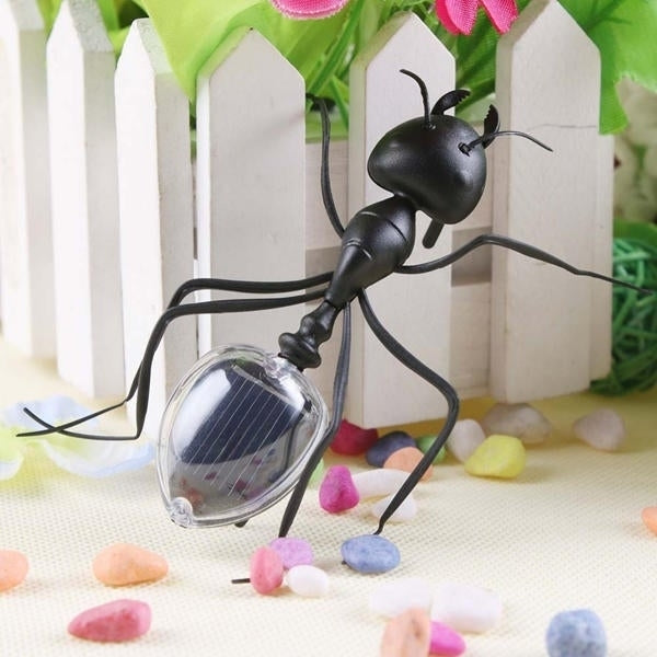 Educational Solar powered Ant Energy-saving Model Toy Children Teaching Fun Insect Toy Gift Image 2