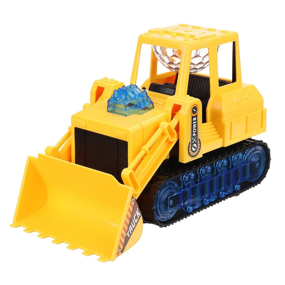 Electric LED Light Movable Truck Excavator Car Kid Xmas Gifts Toys Image 2