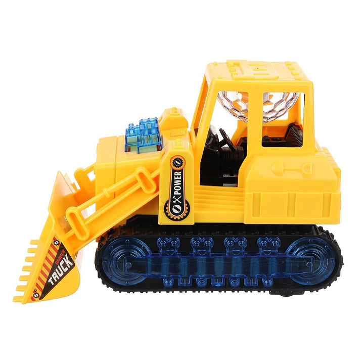 Electric LED Light Movable Truck Excavator Car Kid Xmas Gifts Toys Image 3