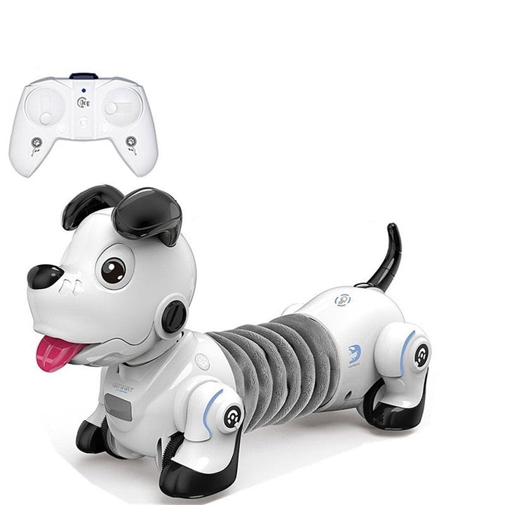 Electric Infrared Remote Control Dachshund Robot Dog Wireless Follow Electronic Pet Childrens Toy Image 4