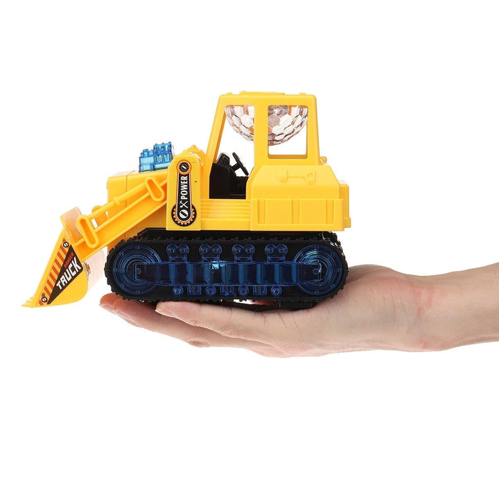 Electric LED Light Movable Truck Excavator Car Kid Xmas Gifts Toys Image 4