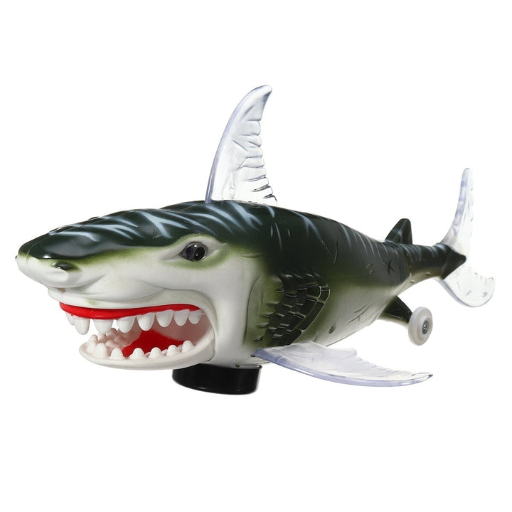 Electric Projection Light Sound Shark Walking Animal Educational Toys for Kids Gift Image 1