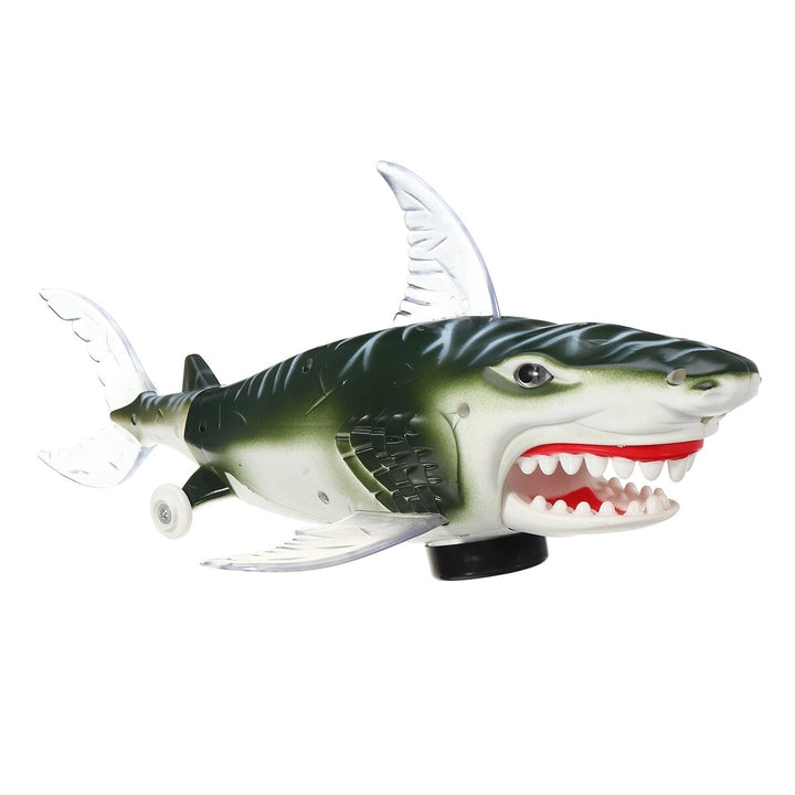 Electric Projection Light Sound Shark Walking Animal Educational Toys for Kids Gift Image 2