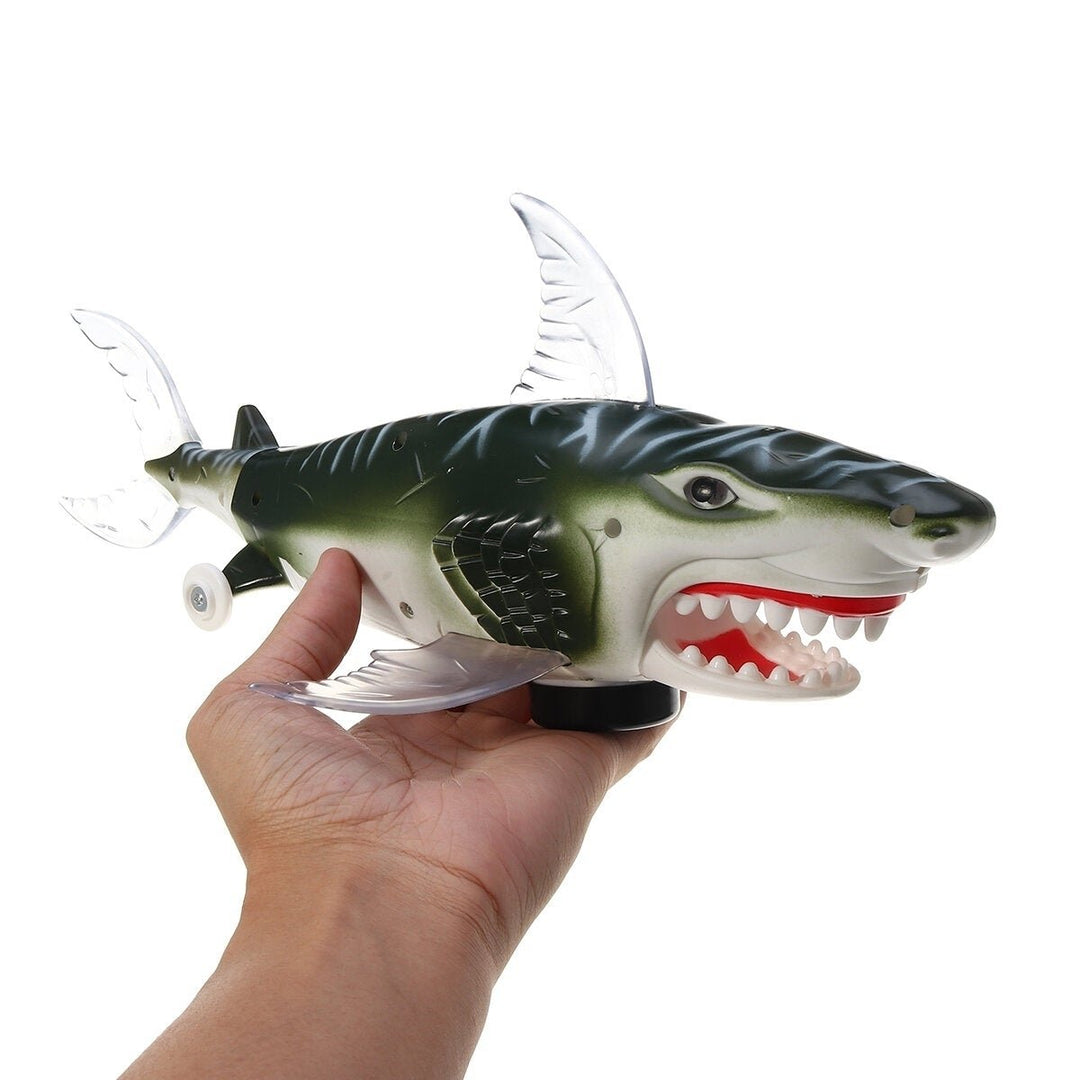 Electric Projection Light Sound Shark Walking Animal Educational Toys for Kids Gift Image 7