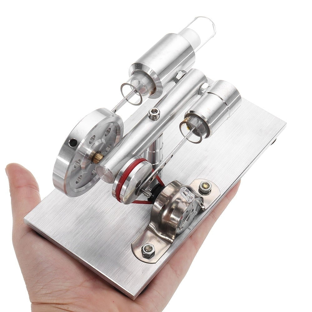 Engine Model Motor Gift STEM Science Physical Laboratory Toy Image 9