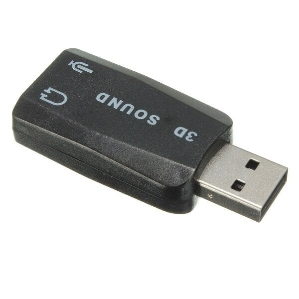 External USB 2.0 for 3D Virtual Audio Sound Card Adapter Converter 5.1CH Image 3