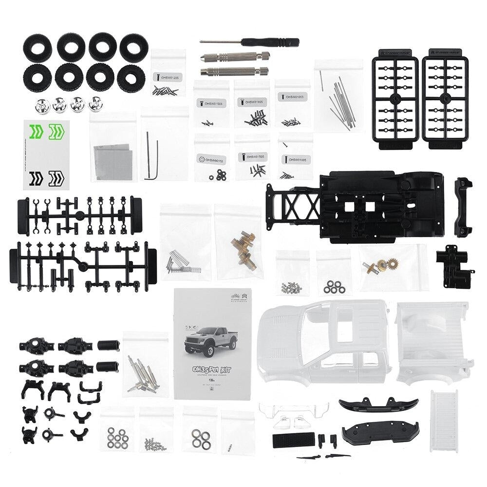 F150 OH35P01 KIT Assemble Climbing RC Car Parts Version DTTT Image 4