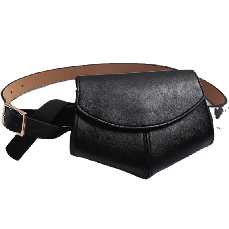 Fanny Pack Ladies PU Leather Waist Belt Bag women Mini Disco Waist pack luxury handbags women bag designer chest bag Image 1