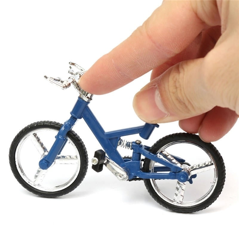 Finger Bike Bicycle and Finger Board Boy Kid Children Wheel Toy Gift Image 6